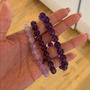 Amethyst bracelet